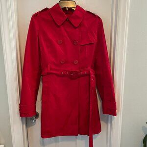 Red Trench Coat